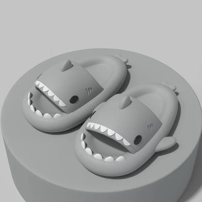 Gacimy Summer Cartoon Sandals For Children Fashion Shark Outdoor Boys And Girls Slippers Waterproof Non-slip Beach Baby Shoes