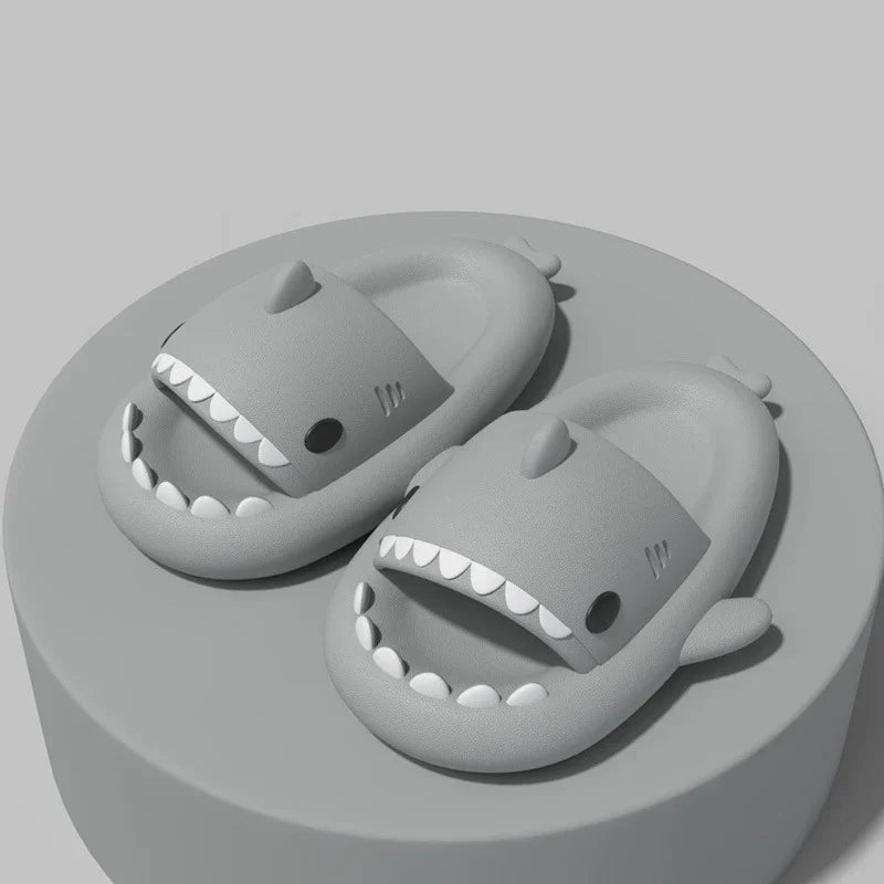 Gacimy Summer Cartoon Sandals For Children Fashion Shark Outdoor Boys And Girls Slippers Waterproof Non-slip Beach Baby Shoes (Available)