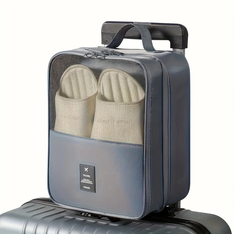 Shoe Bags - Holds 3 Pair of Shoes, Travel Essentials for Flying Carry On Luggage Accessories