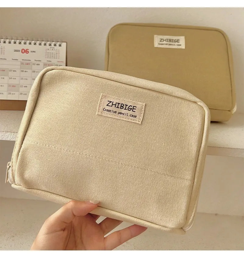 90°opening Multi-layer Pencil Case Student Stationery Storage Artifact Large Capacity Classified and Organized Stationery Bag
