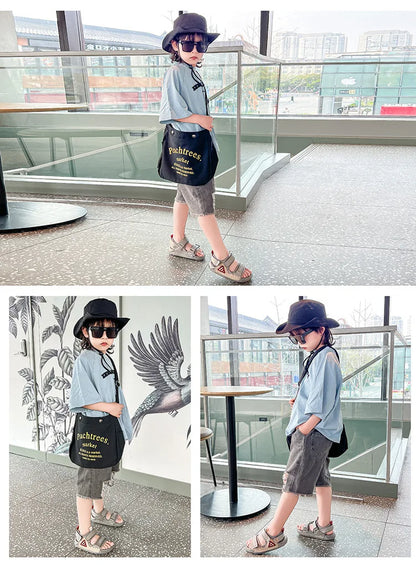 Summer New Fashion Trend Outdoor Beach Soft Sole Breathable Kids' Shoes Comfortable Cool Sneakers
