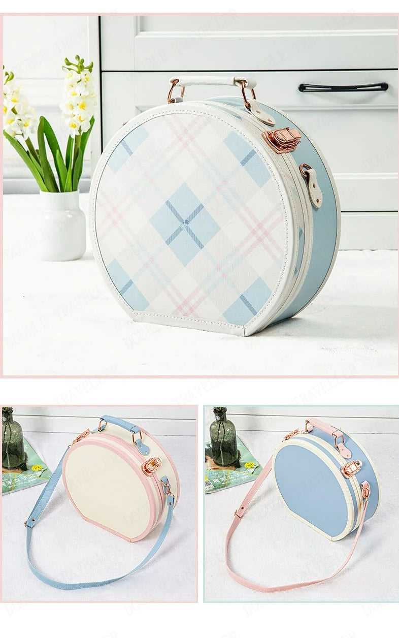 13 inch Vintage carrying case Portable Hand luggage Travel suitcase woman makeup lightweight luggage travel bag Carry on Luggage