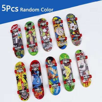 Finger Skate Board Mini Collectible Creative Desktop Fingertip FingerBoard Toys For kids Birthday Gifts Finger Skater