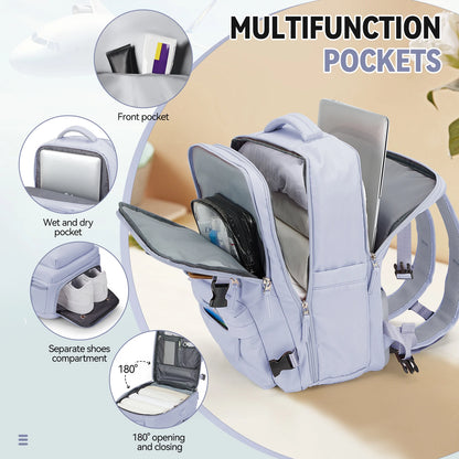 Carry on Luggage Backpack 40x30x20 Backpack Travel Cabin Ladies Backpack Waterproof Backpack，Hand Laptop Backpack for Men,  Bag