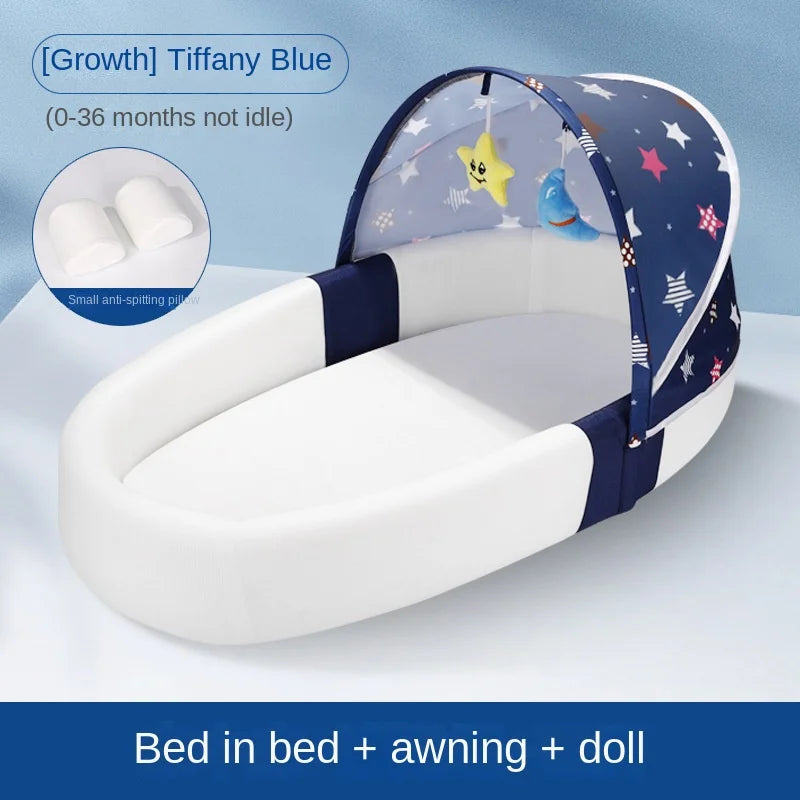 Lazychild Baby Bed In Bed Foldable Portable Newborn Sleeper Bionic Bb Bed Bed Anti Pressure Portable Cot Cunas Para El Bebe