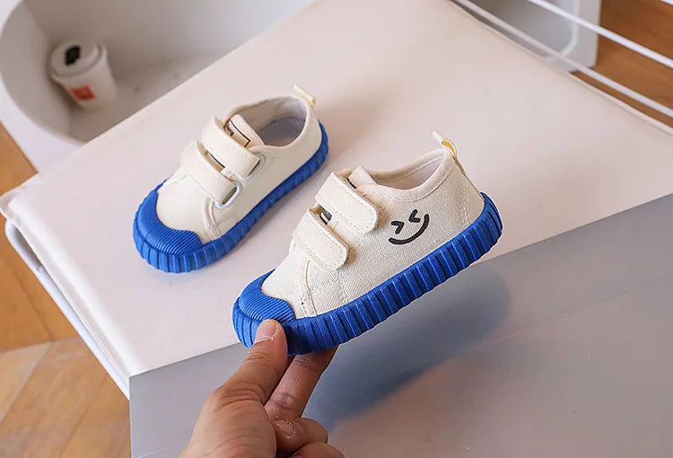 Children's Casual Shoes Boys Girls Baby Sneakers Breathable Soft Non-slip Comfortable Boys Girls Toddler Canvas Shoes Kids Shoes