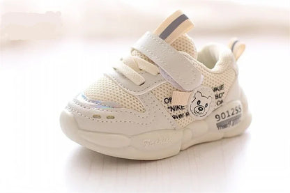 Autumn Winter Casual Shoes for Baby Boys Girls Plush Warm Kids Sneakers Solid Walking Shoes Toddler PU Leather Cotton Shoes