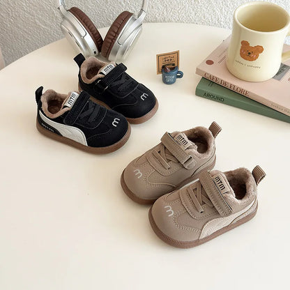 Comfortable Breathable Soft Bottom Children's Shoes for 1-4 Years Old Boys And Girls Autumn New Style Sports Trend Flat Shoes