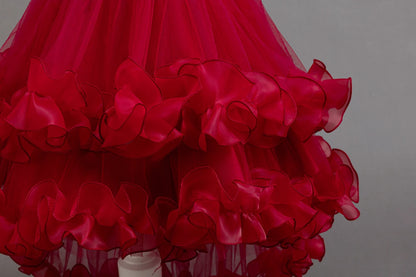 Flower Girl Party Dresses Wedding Birthday Trailing Princess Dress For Kids Graduation Pageant Bridesmaid Kids Costume