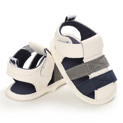 Baby Shoes For Boys and Girls  Summer With Perforated Sandals and Non Slip Soft Soles For Learning To Walk