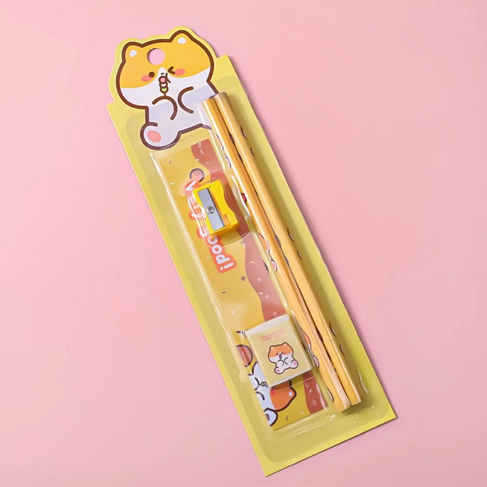 Cute Kapibala Stationery Set Birthday Present Children Student Back To School Gift Study  Supplies Kawaii Kids Prize Gift