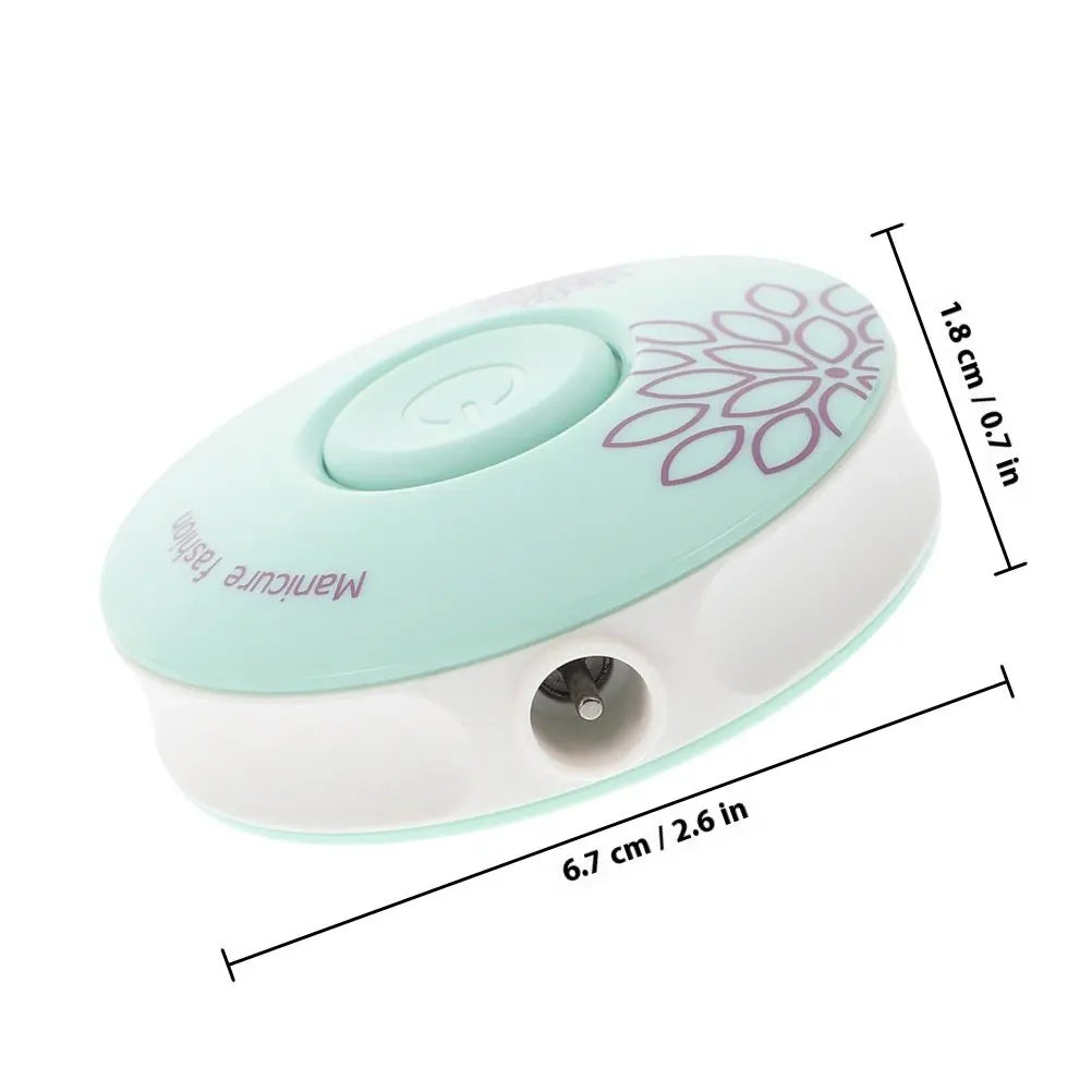 Electric Baby Nail Trimmer With Grinding Pads For Infants Toddlers Newborns Nail Care Kit Manicure Tool Set