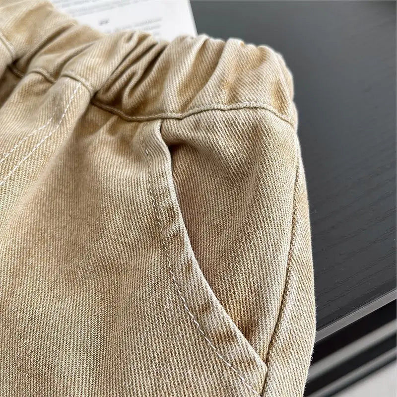 Children's Clothes Summer Thin Loose Casual Kids Tracksuit Popular Design Baby Boy Short Sleeve Suit T-shirt Shorts