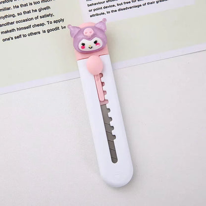 1Pcs Creative Push-pull Cartoon Eraser Macaron Colored Eraser Telescopic Kawaii Children's Pencil Eraser Student Stationery