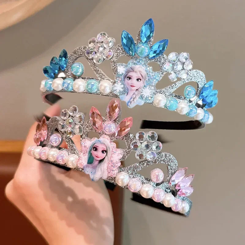 Anime Frozen Kawaii Children's Headband: Elsa Princess Crown