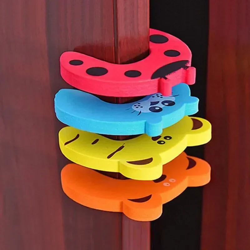 Baby Safety Door Stopper for Newborn Furniture Protection Anti-pinch Hand Cute Animal Care Child Lock Finger Protector