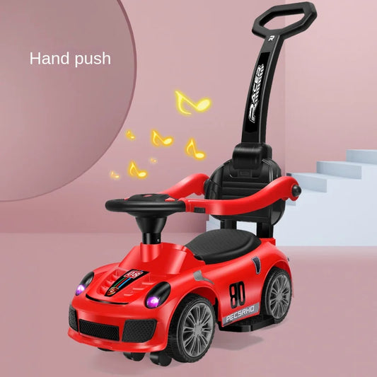 LazyChild 1-3 Years Old Children's Twisting Car Yo Car Sliding Anti-rollover Children's Car Baby Toy Driver Pushes The Slide Car