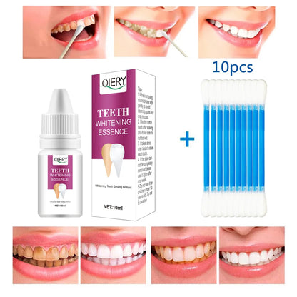Whitening teeth Remove yellow , black spots, stains,  whitening essence powder, dental instruments, beauty liquid