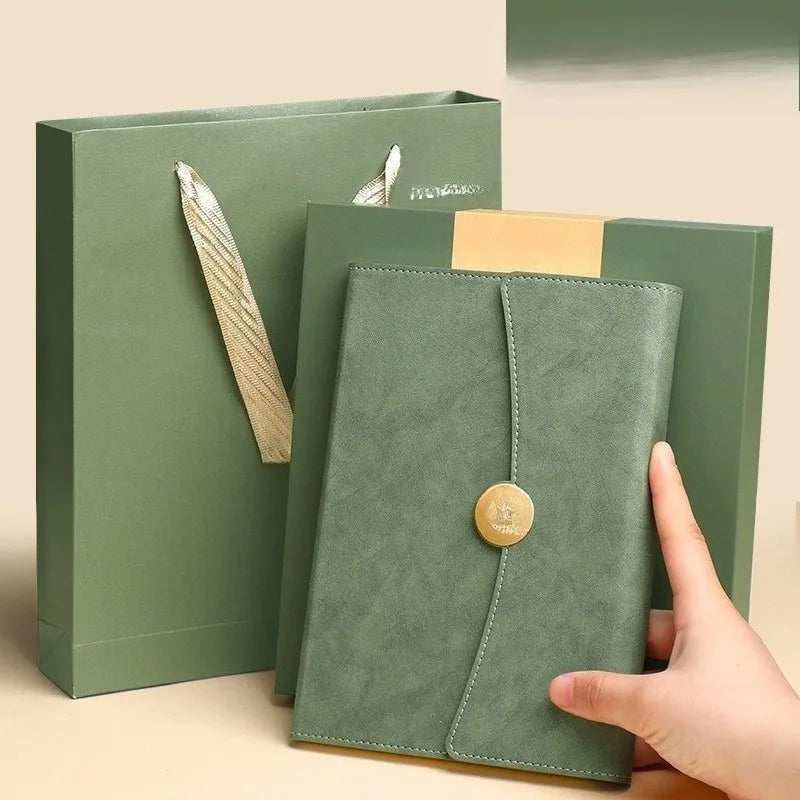 New Product Notebook Gift Box Set Custom Logo Souvenir Business High-end Notepad Gift Box Set Holiday Gift for Friends