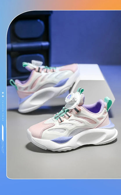 Casual Kid's Sneakers Thick Sole Running Sports Shoes for Children Fashion Student Shoe Boys Girls Tennis Trainers Size 28-39
