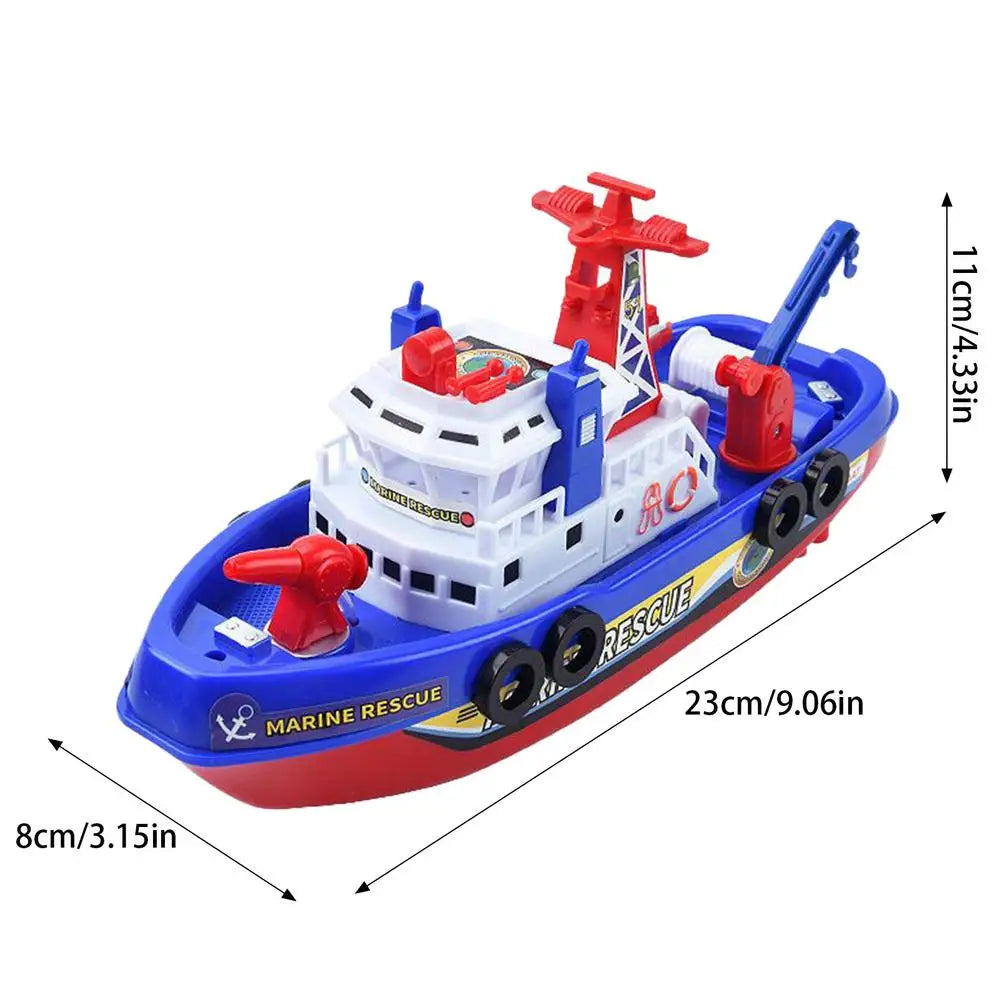oy Boats For Bathtub Electric Fire Boat Toddler Toys