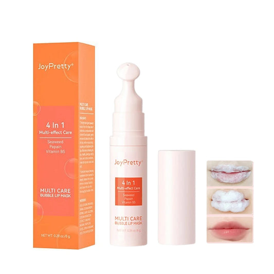Exfoliating Bubble Lip Balm for Dark Lips Pink Lip Lightening Scrub Moisturizing Lip Mask