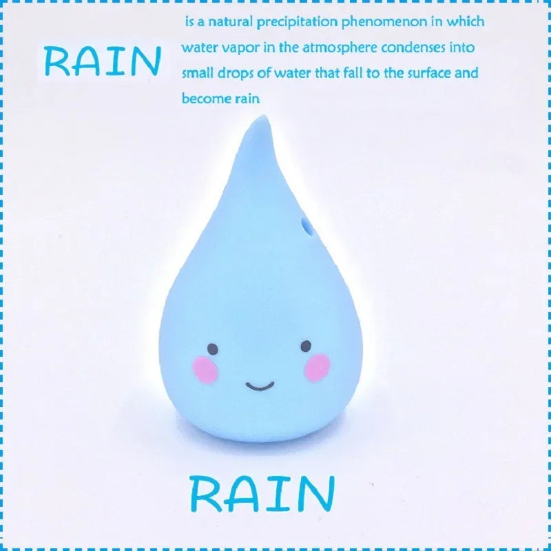 Baby Cloud Shower Bath Toy with spraying water feature for fun bath time and sensory play for babies and toddlers