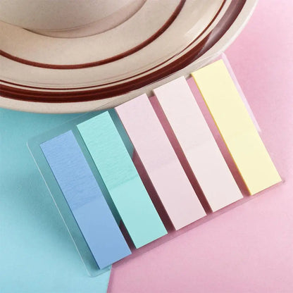 Stationery School Office Supplies Hand Account Notes Bookmark Marker Notepad Sticky Note Sticky Labels Index Memo Pad