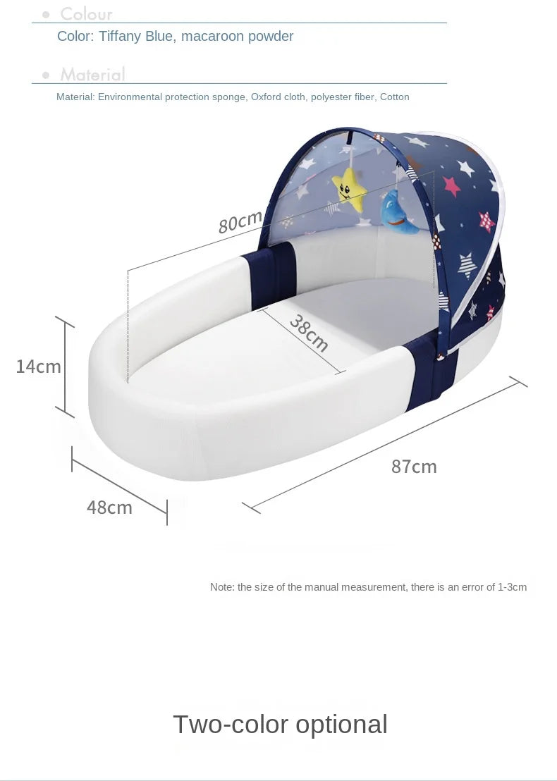 Lazychild Baby Bed In Bed Foldable Portable Newborn Sleeper Bionic Bb Bed Bed Anti Pressure Portable Cot Cunas Para El Bebe