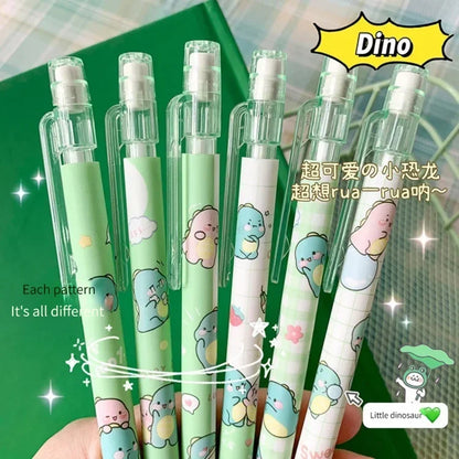 Kawaii Mechanical Pencil set 0.5/0.7mm 2B Refill Cute Cartoon Automatic Pencils School Office Supplies Child Gift Statione