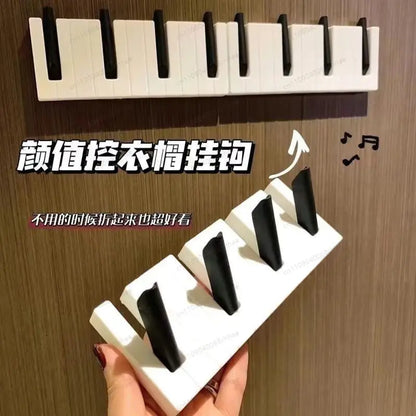 Piano Decorative Hook Row Hook, Bedroom Entrance Home Wall Decoration Hanger