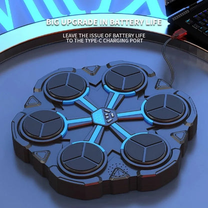 Smart Bluetooth Connection Music Boxing Trainer Machine Children's Strike Reaction Indoor Target Sanda Training Device
