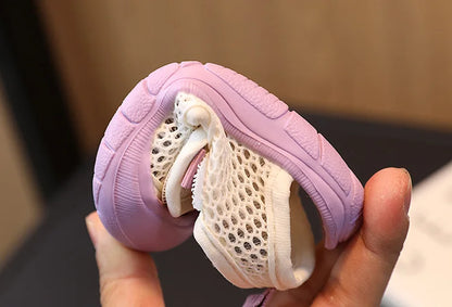Baby Sandals Summer Infant Toddler Walking Shoe Mesh Breathable Kids Beach Shoes for Boys Girls Non-slip Causal Children Sandals