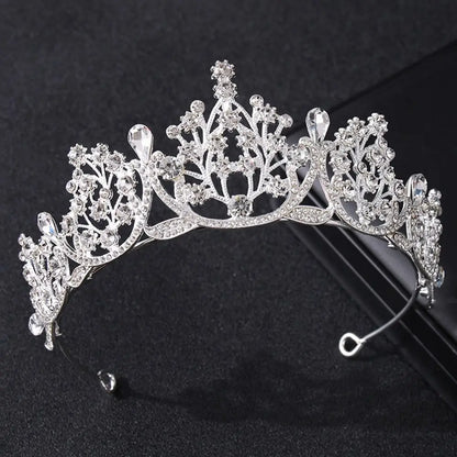 Bridal Hairpin Bridal Crystal Hair Ornaments Hair Comb Bridal Hair Accessories Rhinestone Hair Hoop Princess Crystal Tiaras