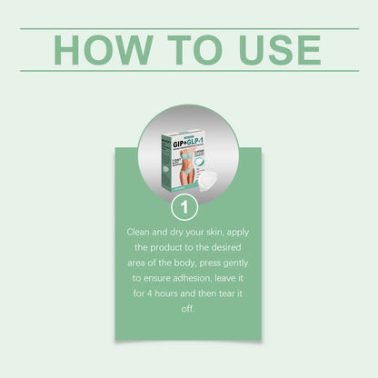 Body Care Patch - Gentle Care & Firming, Lifts Body Contours, Daily Lazy-Friendly Long-Lasting Body Shaping Patch