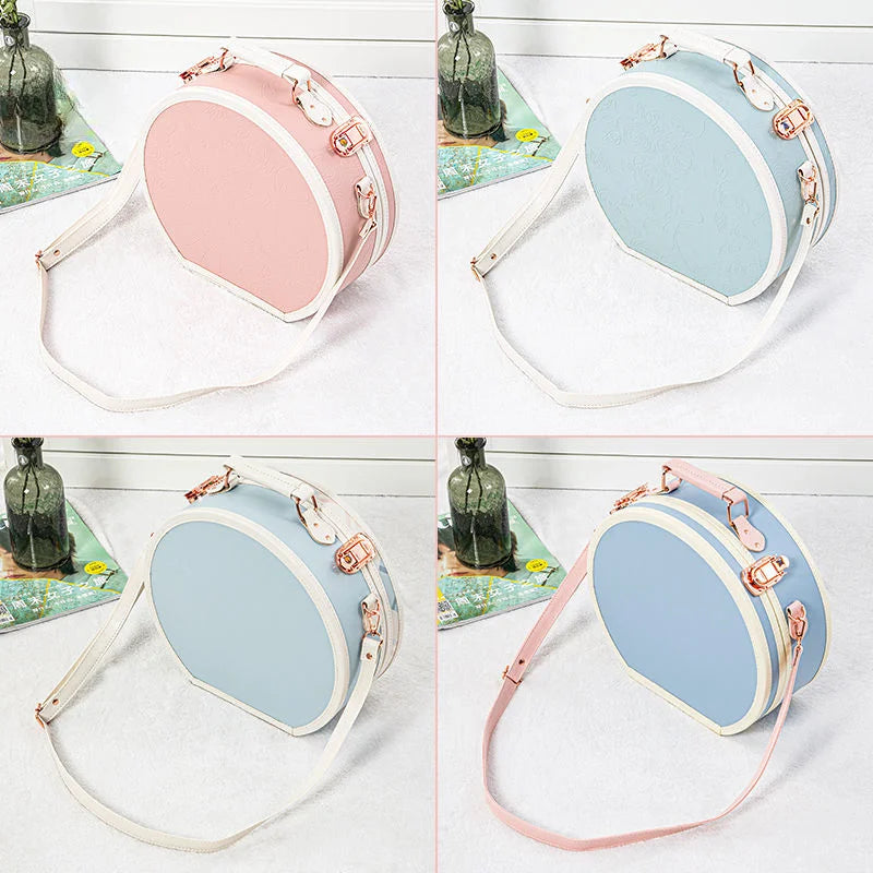 13 inch Vintage carrying case Portable Hand luggage Travel suitcase woman makeup lightweight luggage travel bag Carry on Luggage