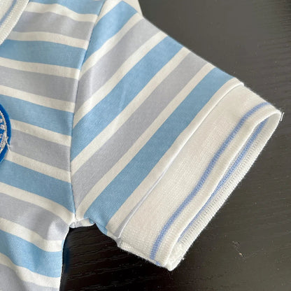 Summer Children Suits Boys Girls Short-sleeved Striped T-shirt +Shorts 2pcs/Set Babies Fashion Tracksuits Kids Casual Outfits