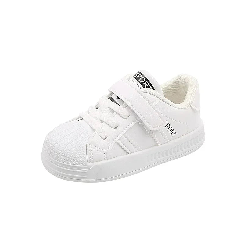 Kids Casual Shoes Sneakers Boys Sport Breathable Tennis Sneaker Baby Children Girls Shoes Spring Fashion White Flat Running Shoe (Available)