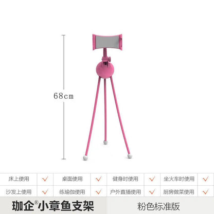‌Flexible Octopus Phone Holder Mount Adjustable Bed Desk Stand Hands Free Clip Live Streaming Video Watching TikTok Recording