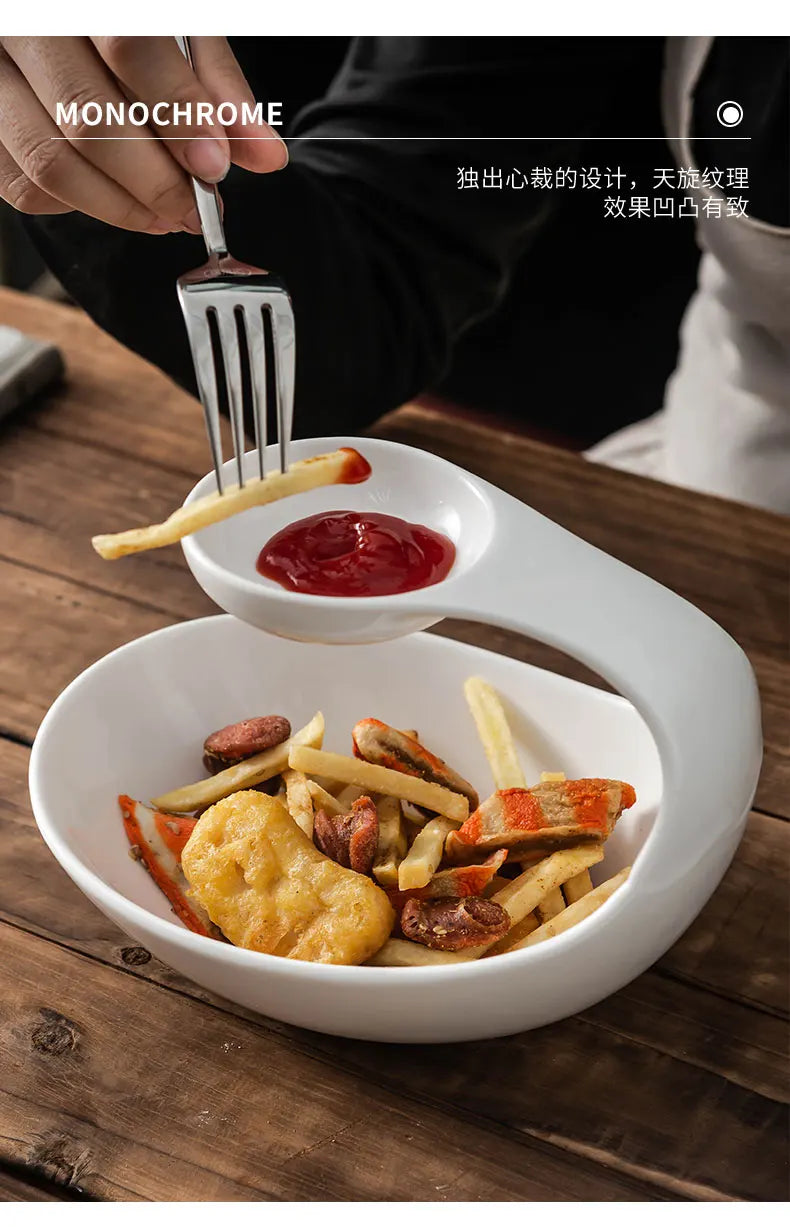 Creative Ceramic Beautification, Dessert Plate, Dim Sum Plate, Sushi Plate, Hotel, Molecular Kitchen Display Plate.