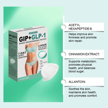 Body Care Patch - Gentle Care & Firming, Lifts Body Contours, Daily Lazy-Friendly Long-Lasting Body Shaping Patch