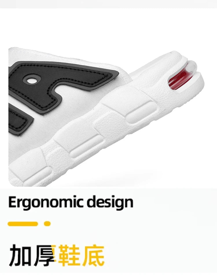 Fashion Luxury Men Slides Designer Platform Men's Cushion Slippers High quality Brand Slides For Man Beach Outdoor Sandals Men