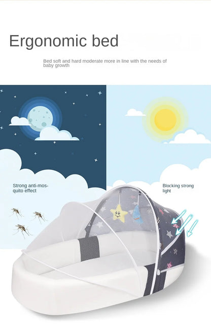 Lazychild Baby Bed In Bed Foldable Portable Newborn Sleeper Bionic Bb Bed Bed Anti Pressure Portable Cot Cunas Para El Bebe