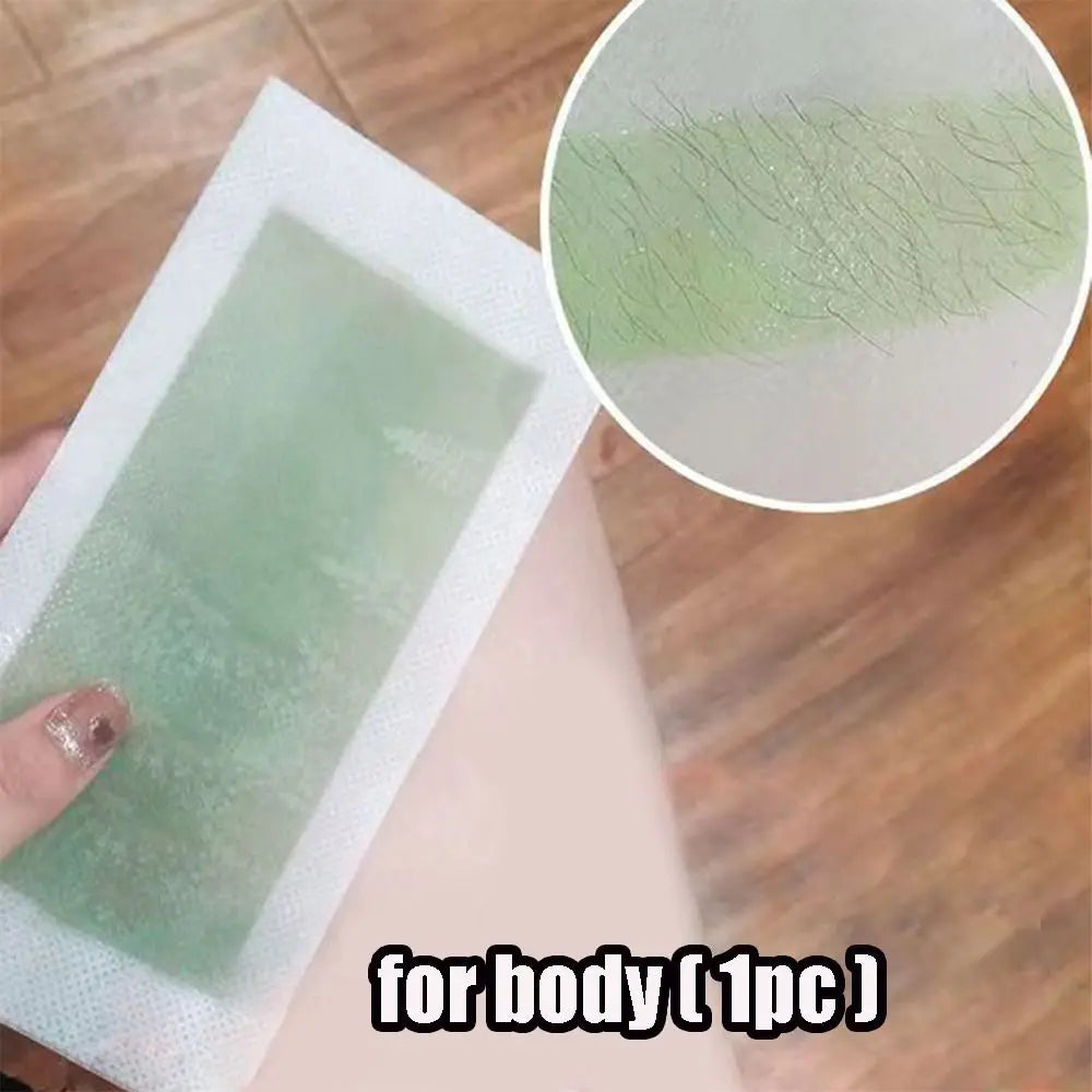 Convenient Hair Removal Wax Strips Facial Hair Removal Wax Strip Hair Removal Patches Effective Depilation Safe