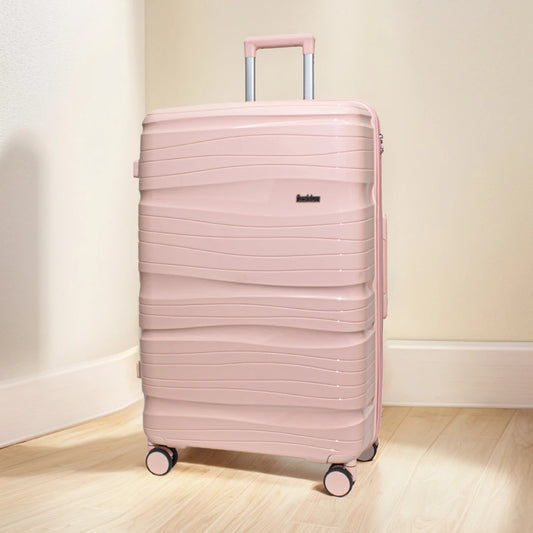 Luggage Trolley Case for Women, 20-Inch Small Carry-On, Double-Layer Explosion-Proof Zipper, Multifunctional Password Box, 2025 New Model