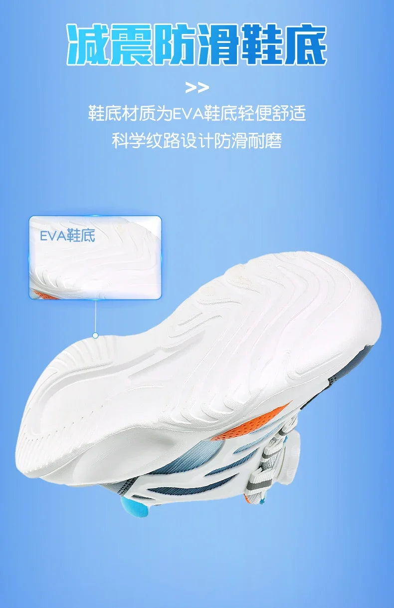 Casual Kid's Sneakers Thick Sole Running Sports Shoes for Children Fashion Student Shoe Boys Girls Tennis Trainers Size 28-39