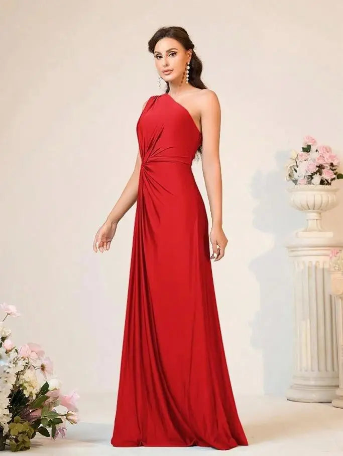 European and American Evening Dresses, Women's Banquet Wear New Products, Backless Fashion Temperament, Adult Evening Dresses