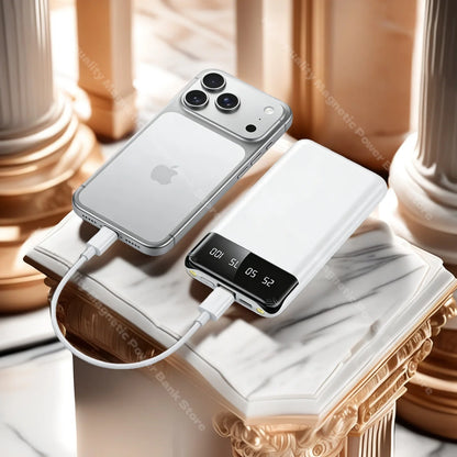 New 50000mAh High-capacity Portable Power Bank for Charging Smartphones and Digital Electronic Devices For Holidays and Travels