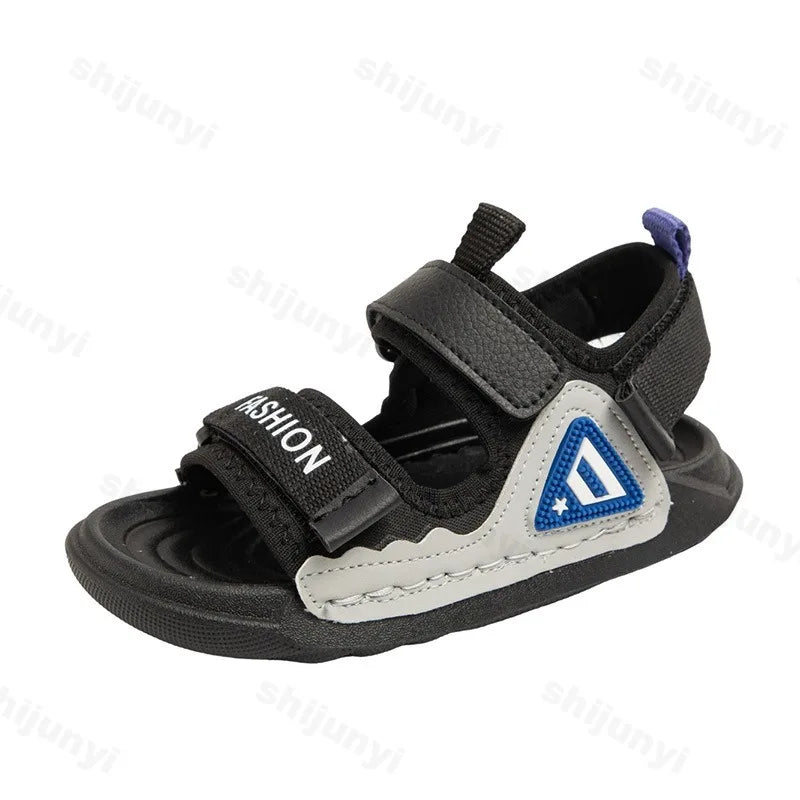 Summer New Fashion Trend Outdoor Beach Soft Sole Breathable Kids' Shoes Comfortable Cool Sneakers (Available)