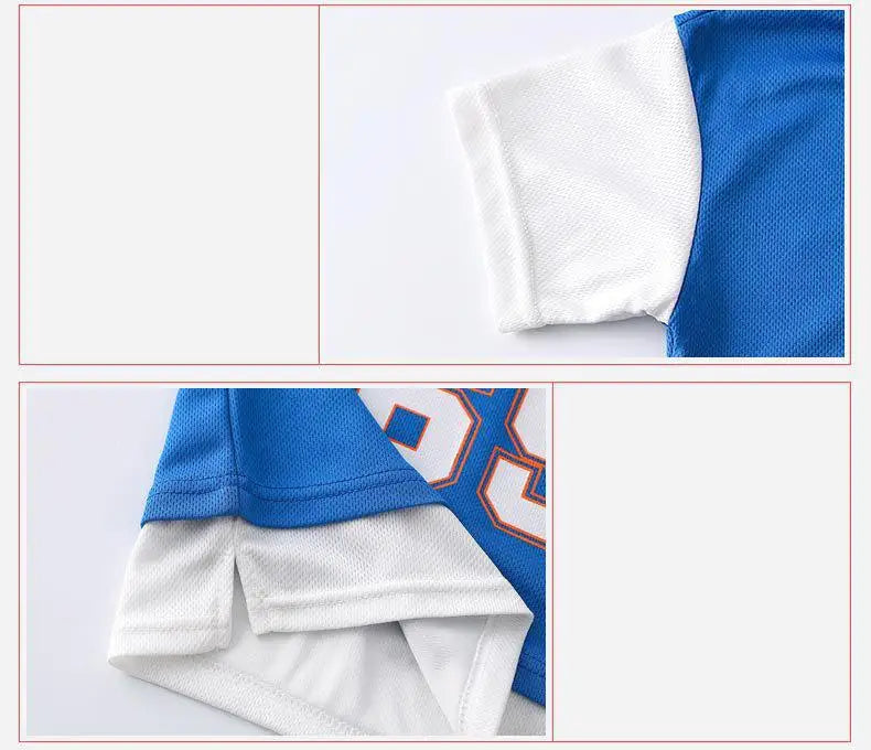 Boys Clothes Sets Summer Breathable Tracksuit Fashion Children's Sports Two Piece Set T-shirt + Shorts Suits